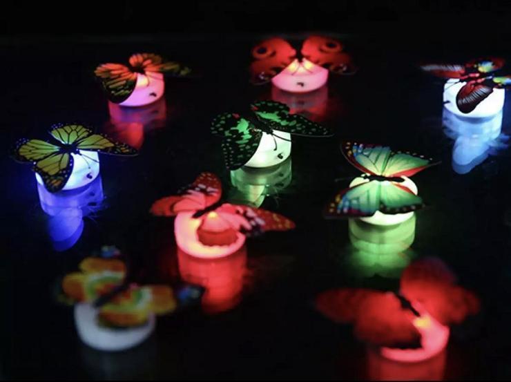 Led butterfly Night light 6 Pcs