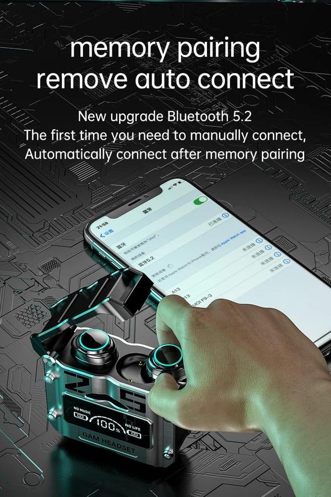 M25 Bluetooth 5.3 Earbuds with Long_Lesting Battery