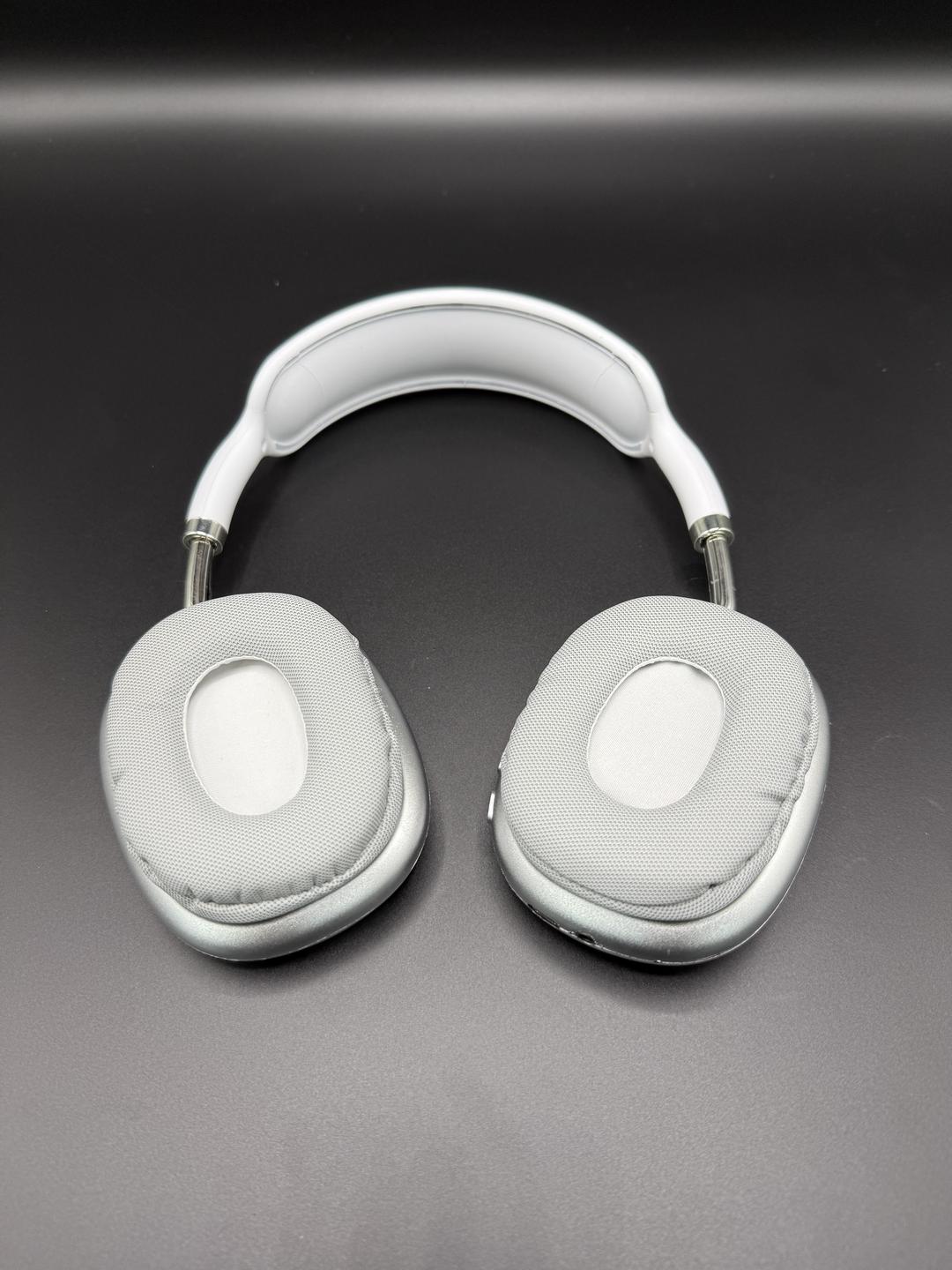 P9 Wireless Bluetooth Headphones – Ultra-Light, All-Day Comfort, Bluetooth 5.3 (White)